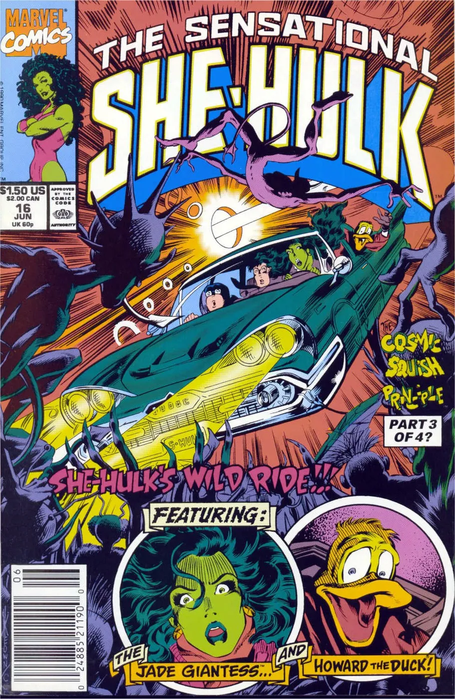 Cover of The Sensational She-Hulk #16