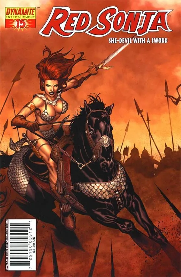 Cover of Red Sonja #15