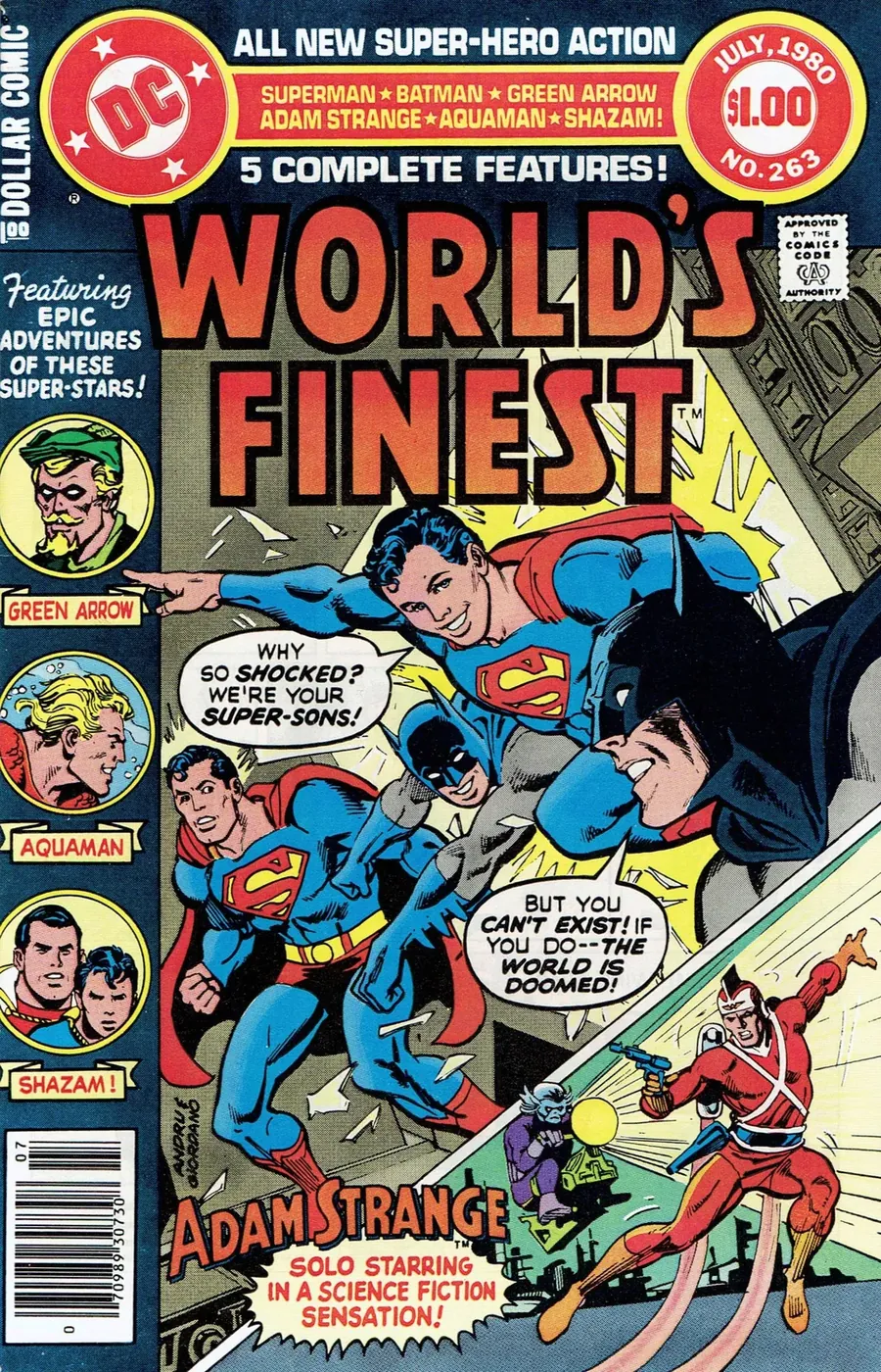 Cover of World's Finest Comics #263