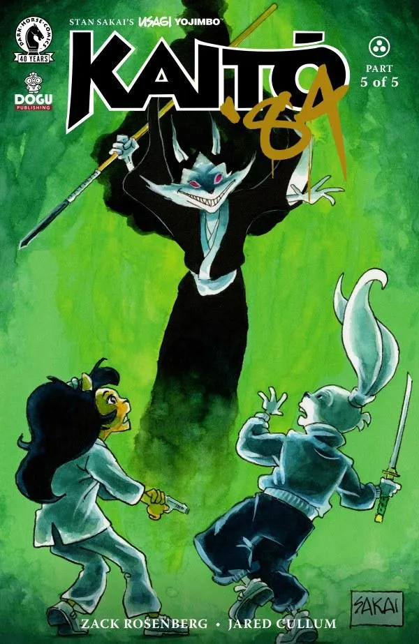 Cover of Usagi Yojimbo: Kaitō '84 #5
