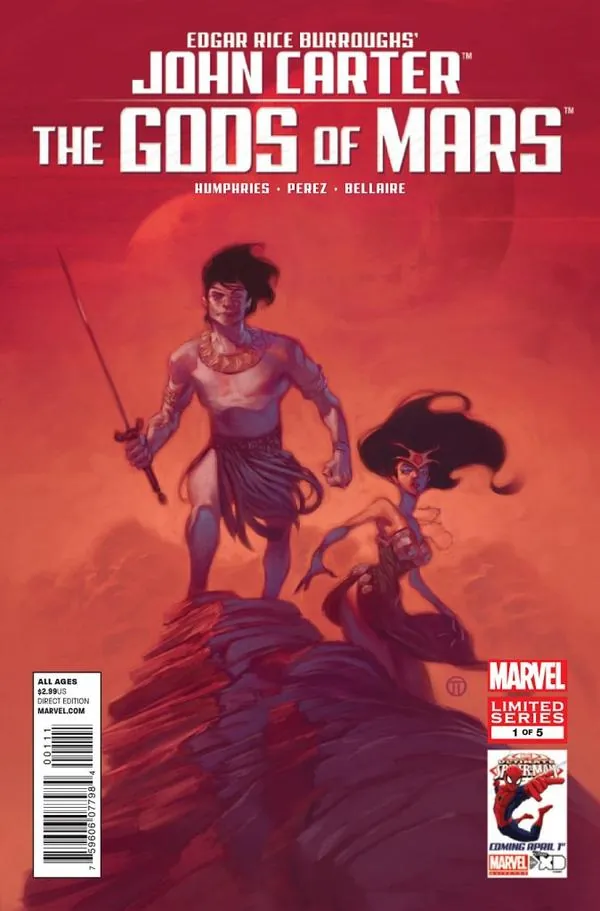 Cover of John Carter: The Gods of Mars #1