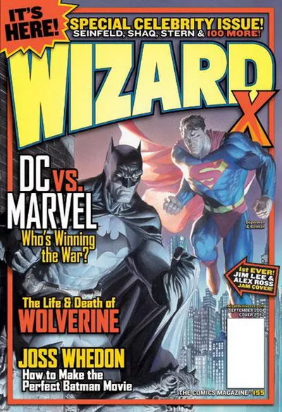 Cover of Wizard: The Comics Magazine #155
