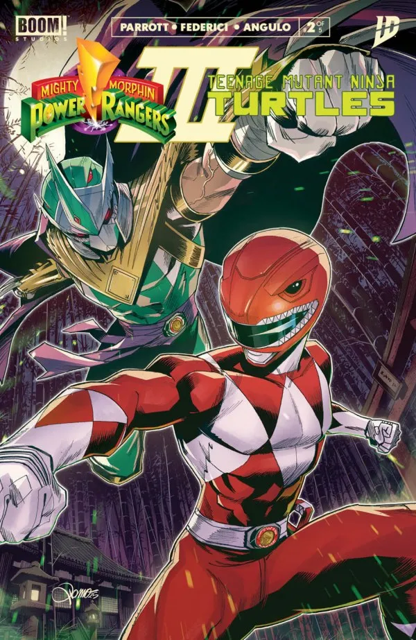 Cover of Mighty Morphin Power Rangers / Teenage Mutant Ninja Turtles III #2