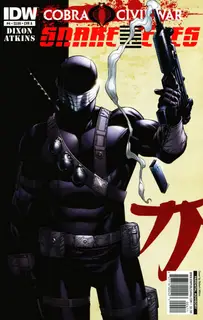 Cover of G.I. Joe: Snake Eyes #4