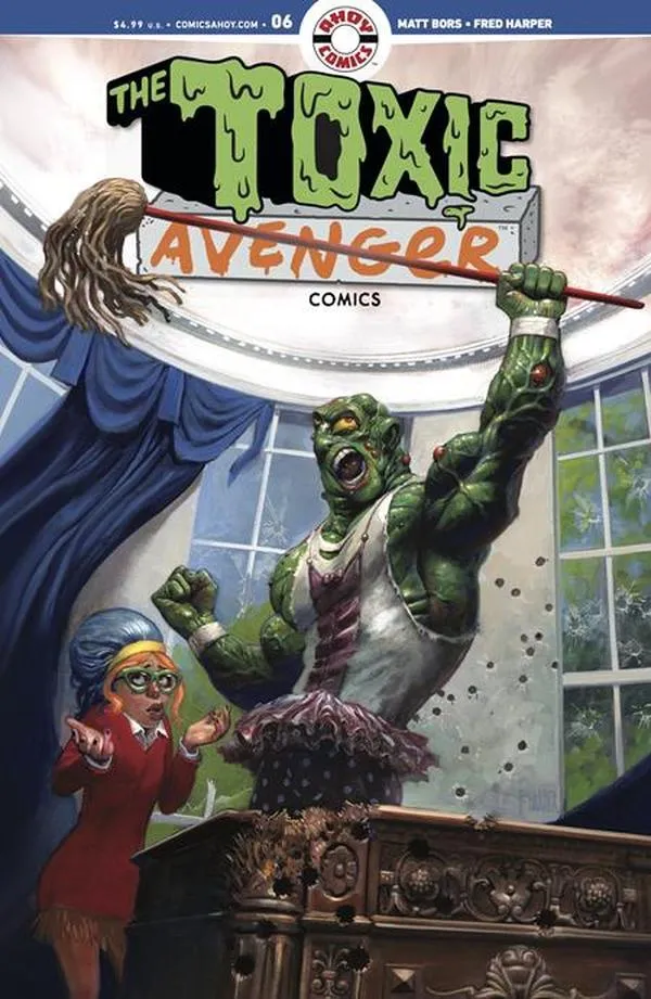 Cover of The Toxic Avenger Comics #6