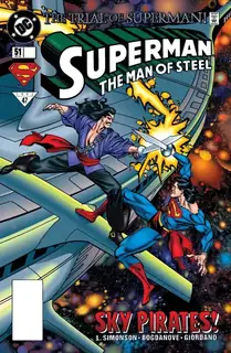 Cover of Superman: The Man of Steel #51