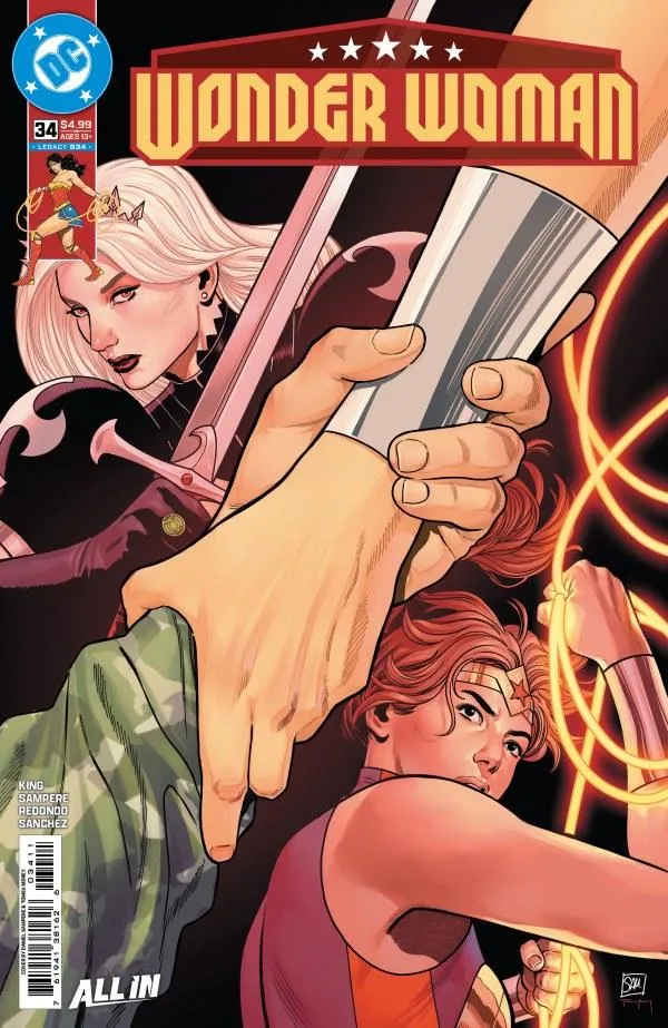 Cover of Wonder Woman #34 (834)