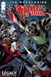 Cover of The Astounding Wolf-Man #25