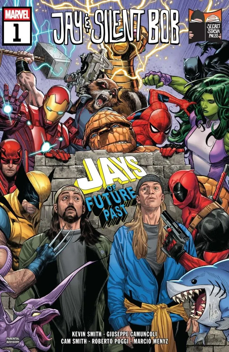 Cover of Jay & Silent Bob: Jays of Future Past #1