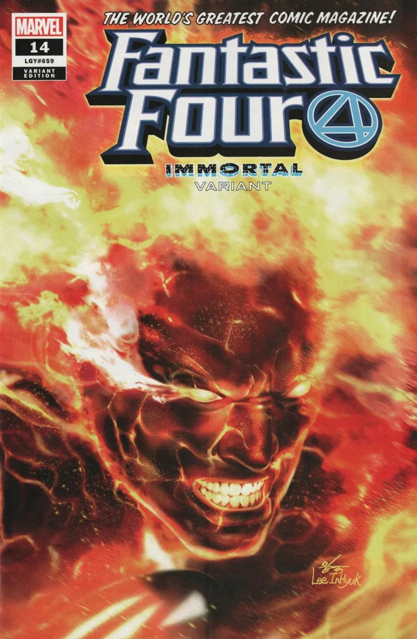 Cover of Fantastic Four #14 (659)