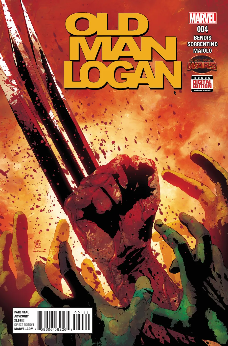 Cover of Old Man Logan #4