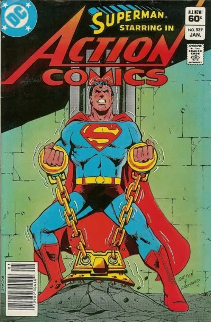 Cover of Action Comics #539