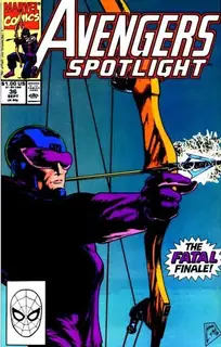 Cover of Avengers Spotlight #36