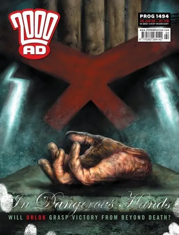 Cover of 2000 AD #1494