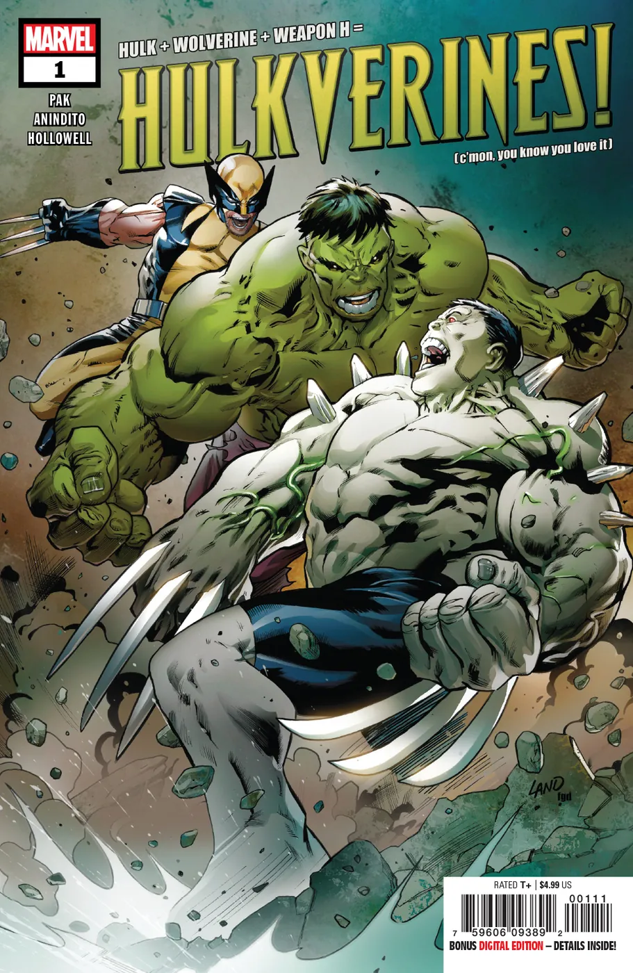 Cover of Hulkverines #1
