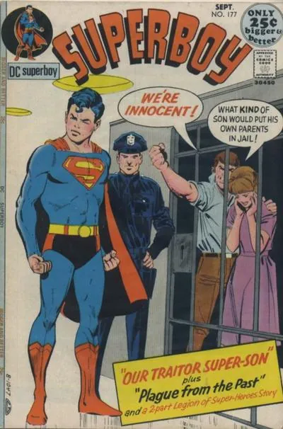 Cover of Superboy #177