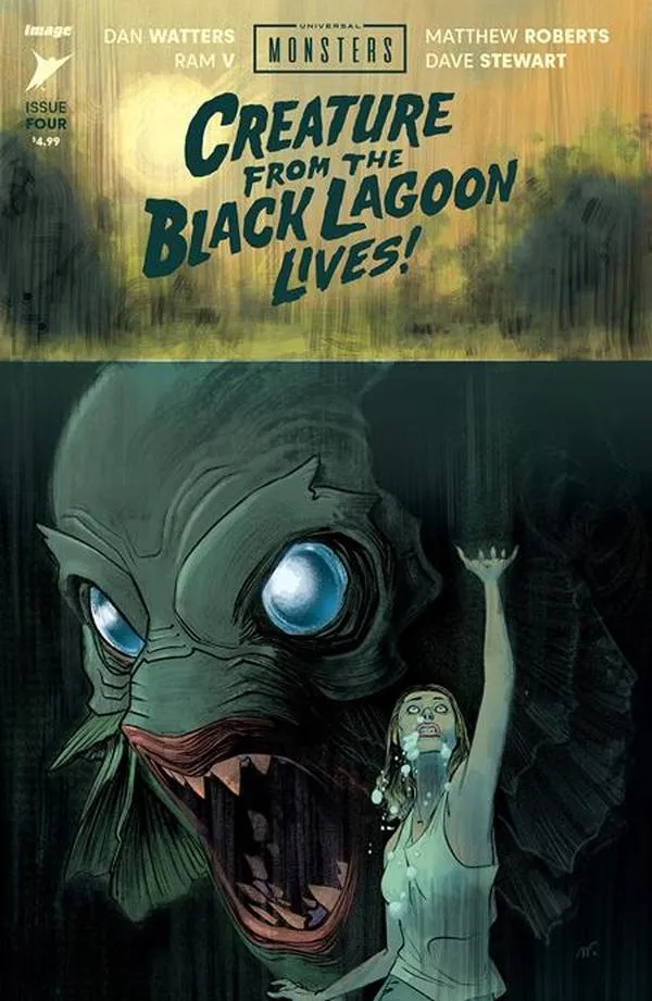 Cover of Universal Monsters: Creature from the Black Lagoon Lives! #4
