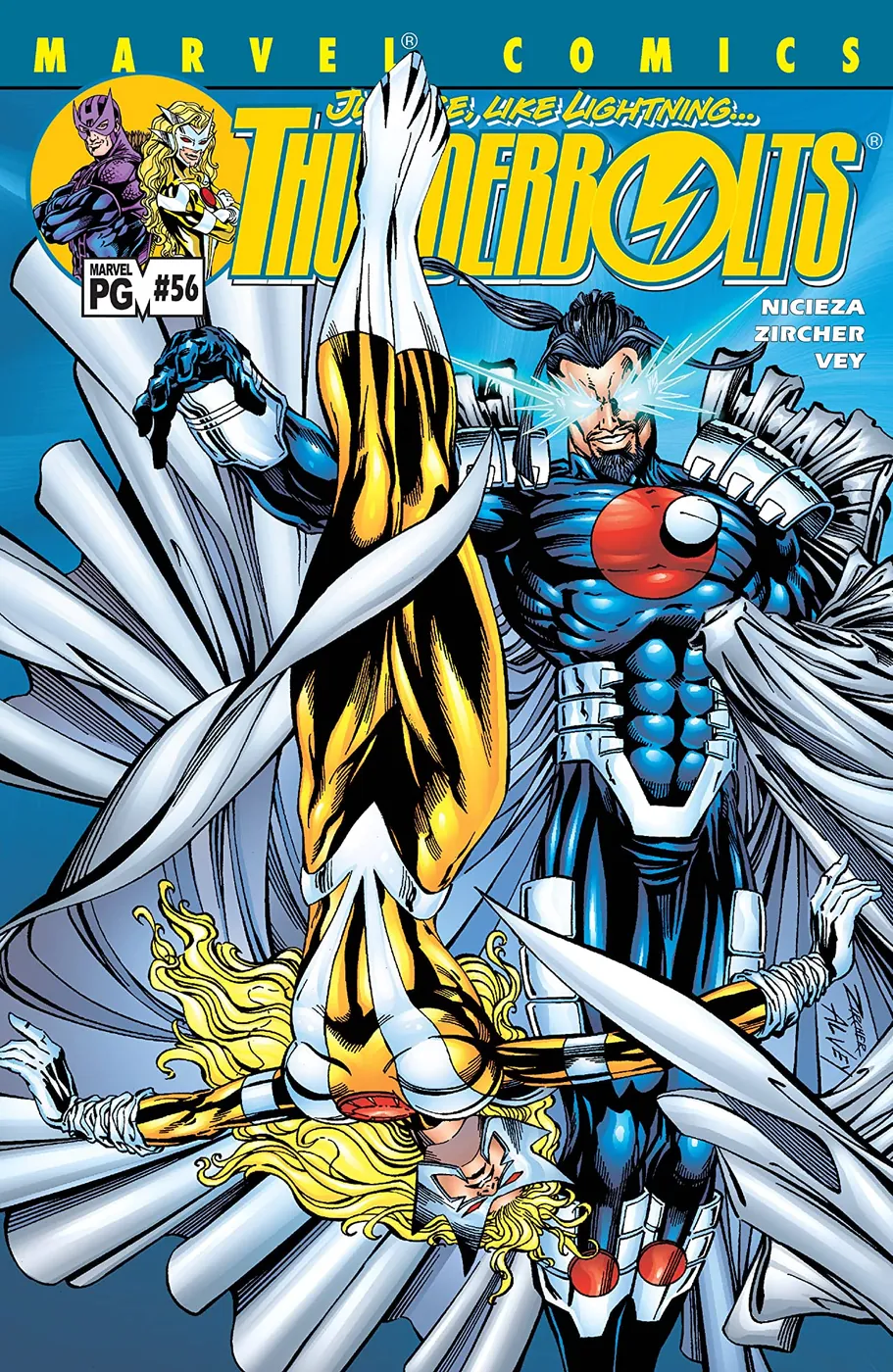 Cover of Thunderbolts #56