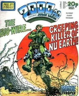 Cover of 2000 AD #317