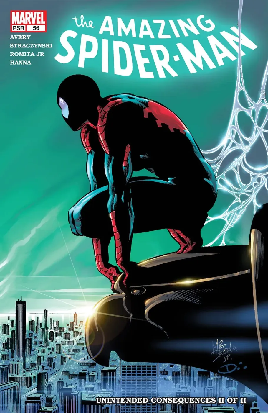 Cover of The Amazing Spider-Man #56 (497)