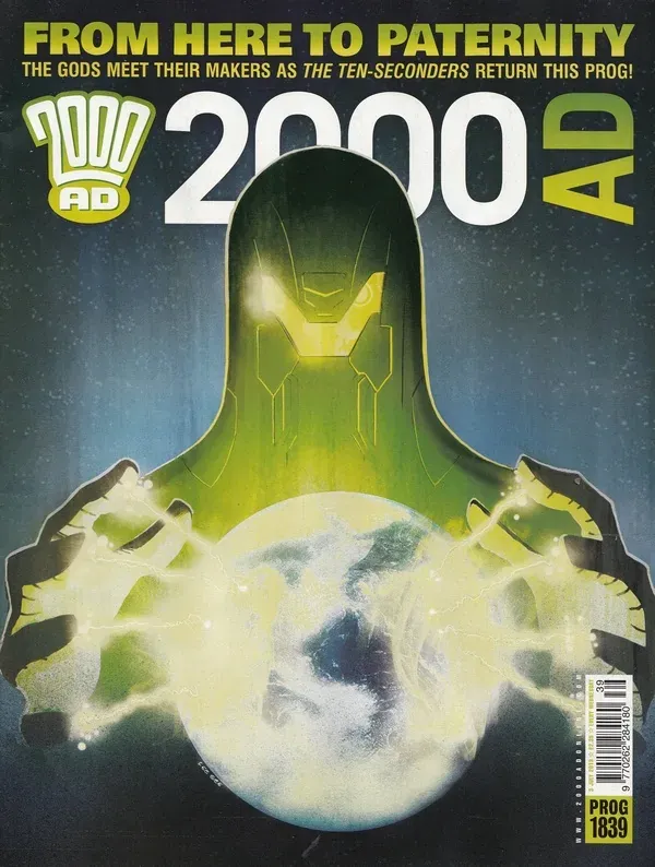 Cover of 2000 AD #1839