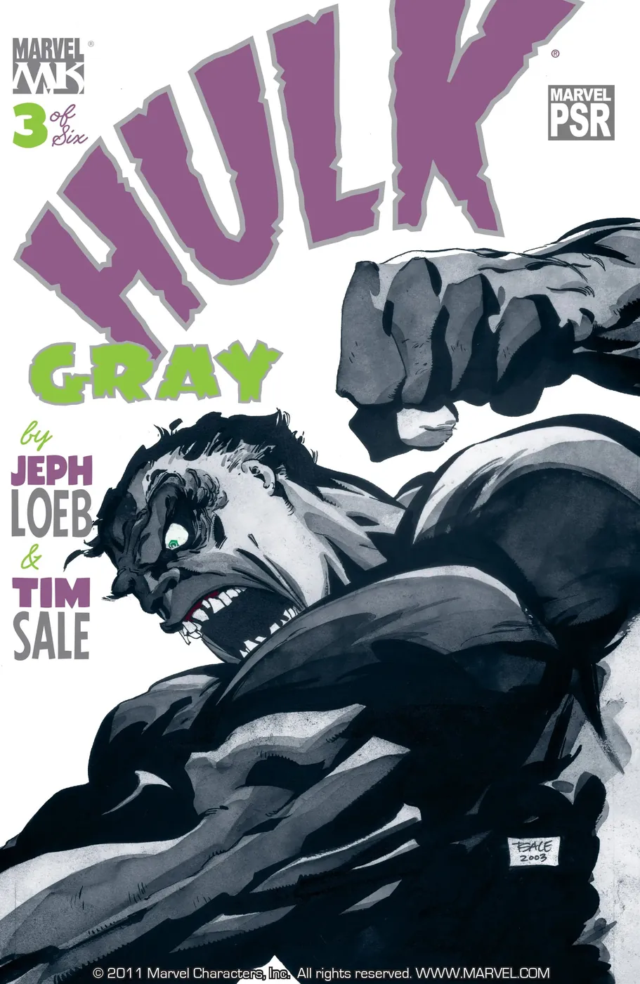 Cover of Hulk: Gray #3