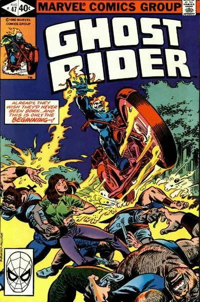 Cover of Ghost Rider #47
