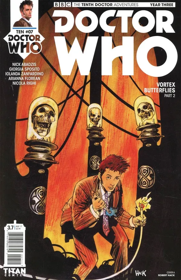 Cover of Doctor Who: The Tenth Doctor, Year Three #7