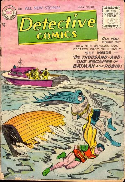 Cover of Detective Comics #221