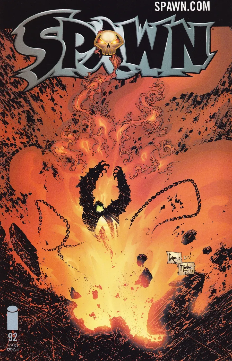 Cover of Spawn #92
