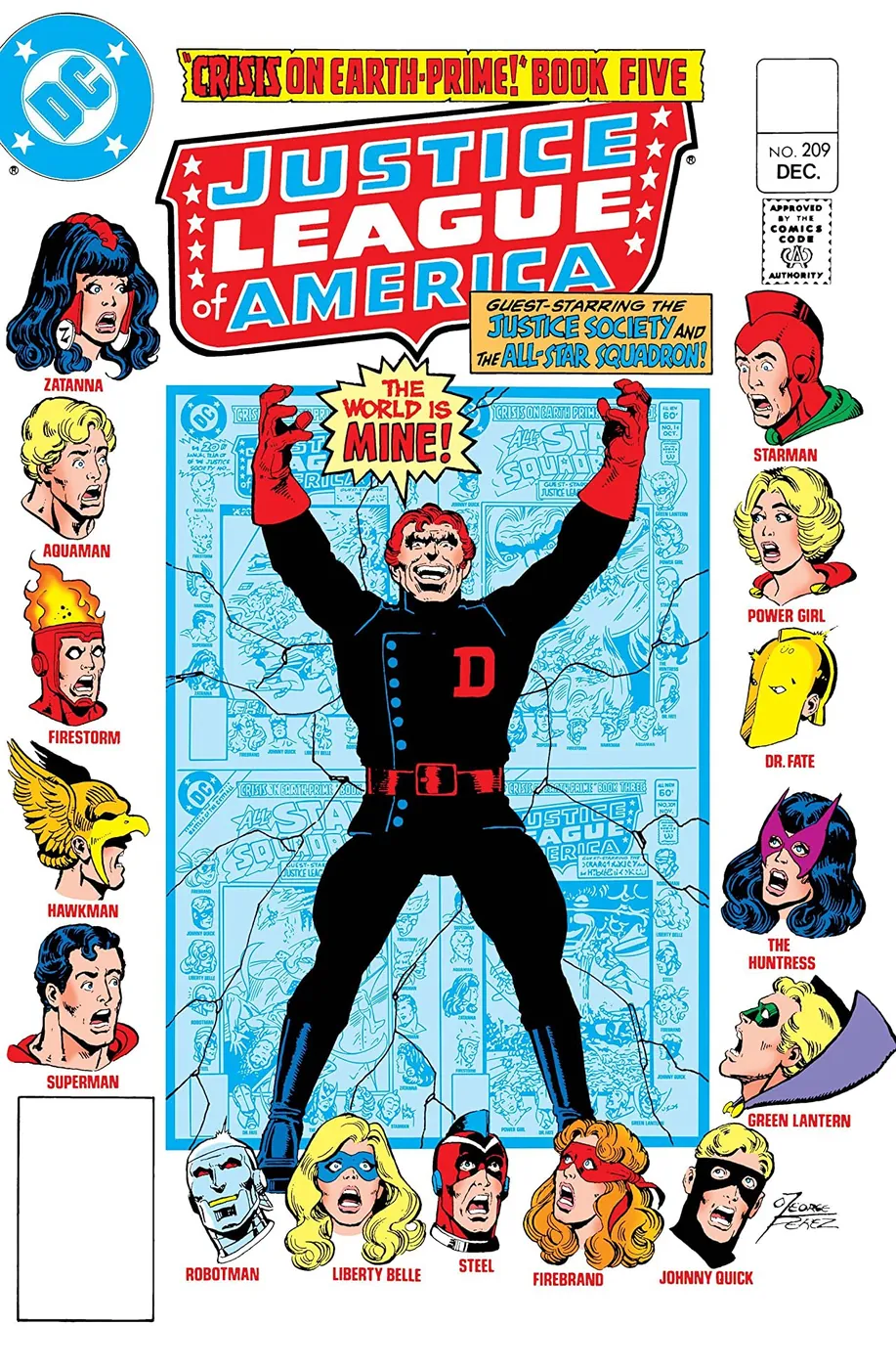 Cover of Justice League of America #209