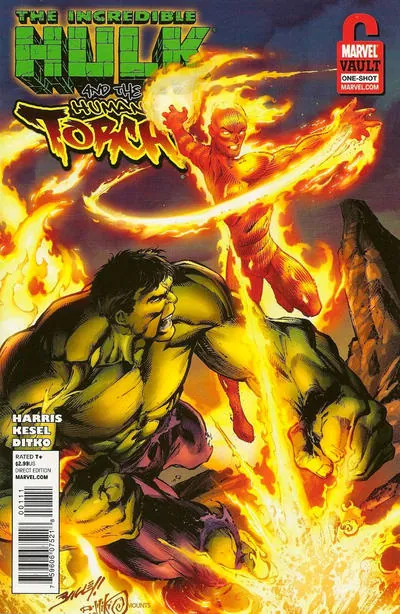 Cover of Incredible Hulk & the Human Torch: From the Marvel Vault #1