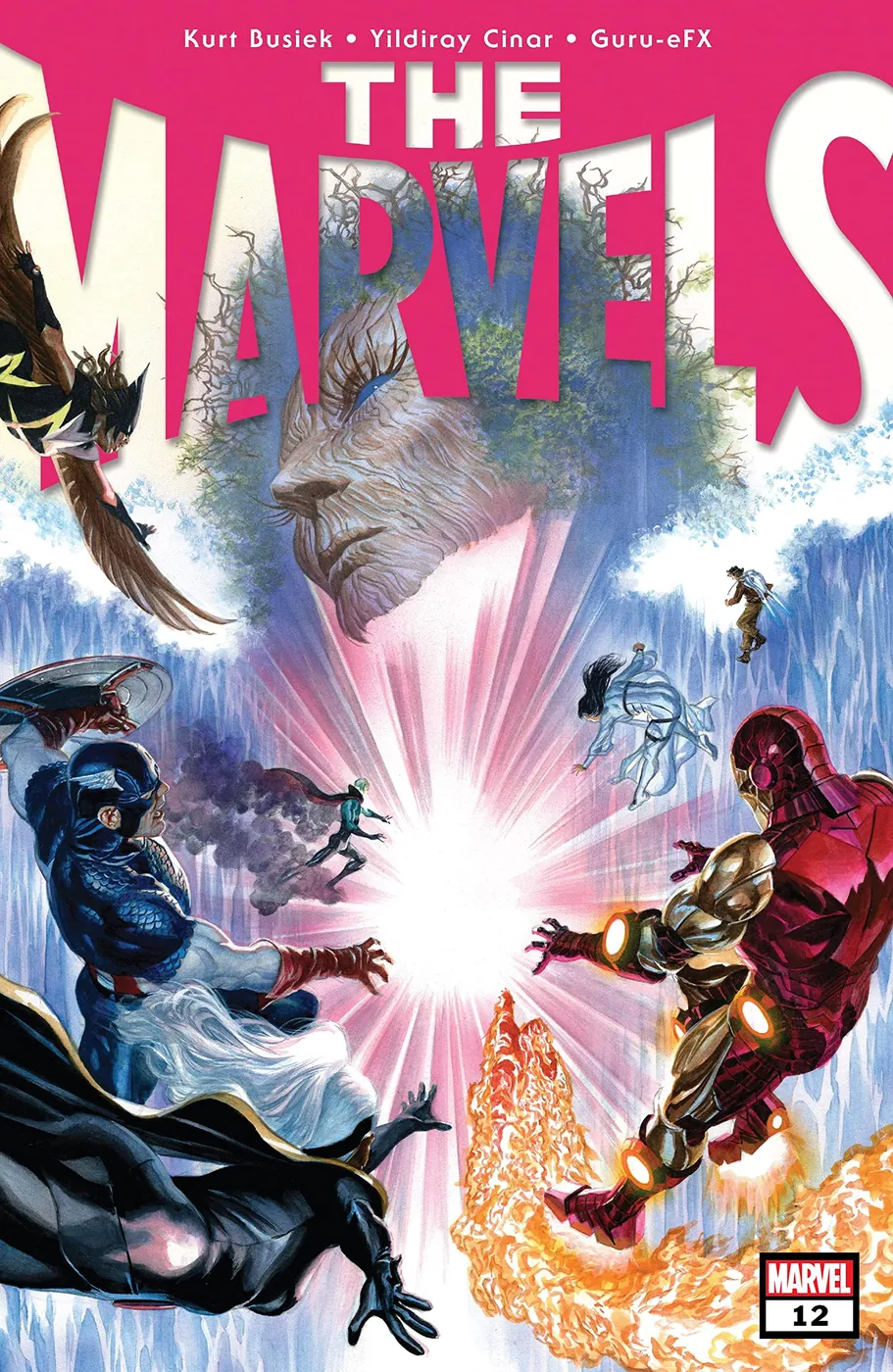 Cover of The Marvels #12