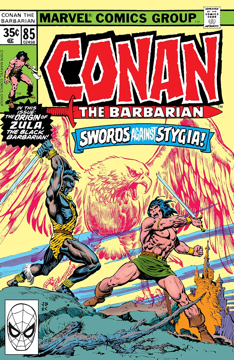 Cover of Conan the Barbarian #85
