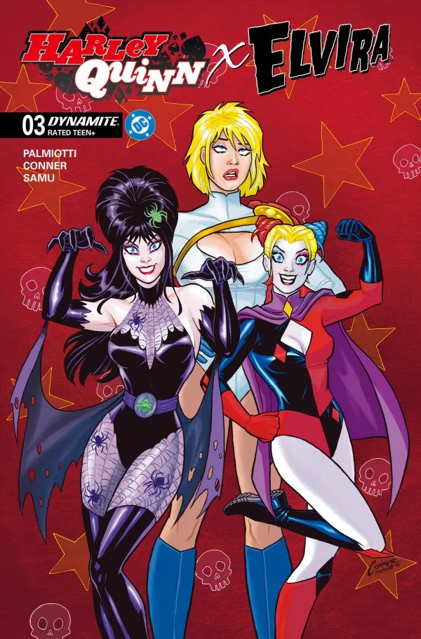 Cover of Harley Quinn x Elvira #3