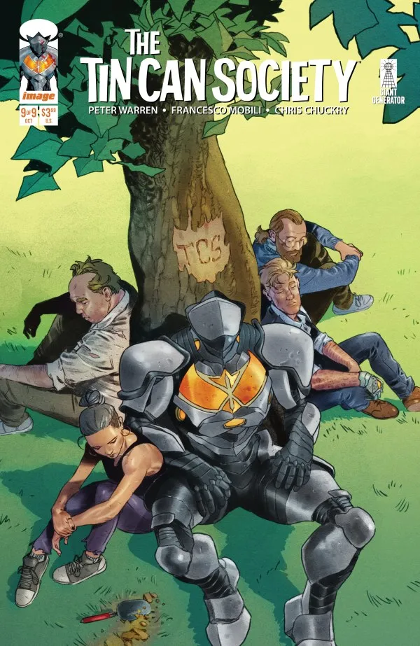 Cover of The Tin Can Society #9