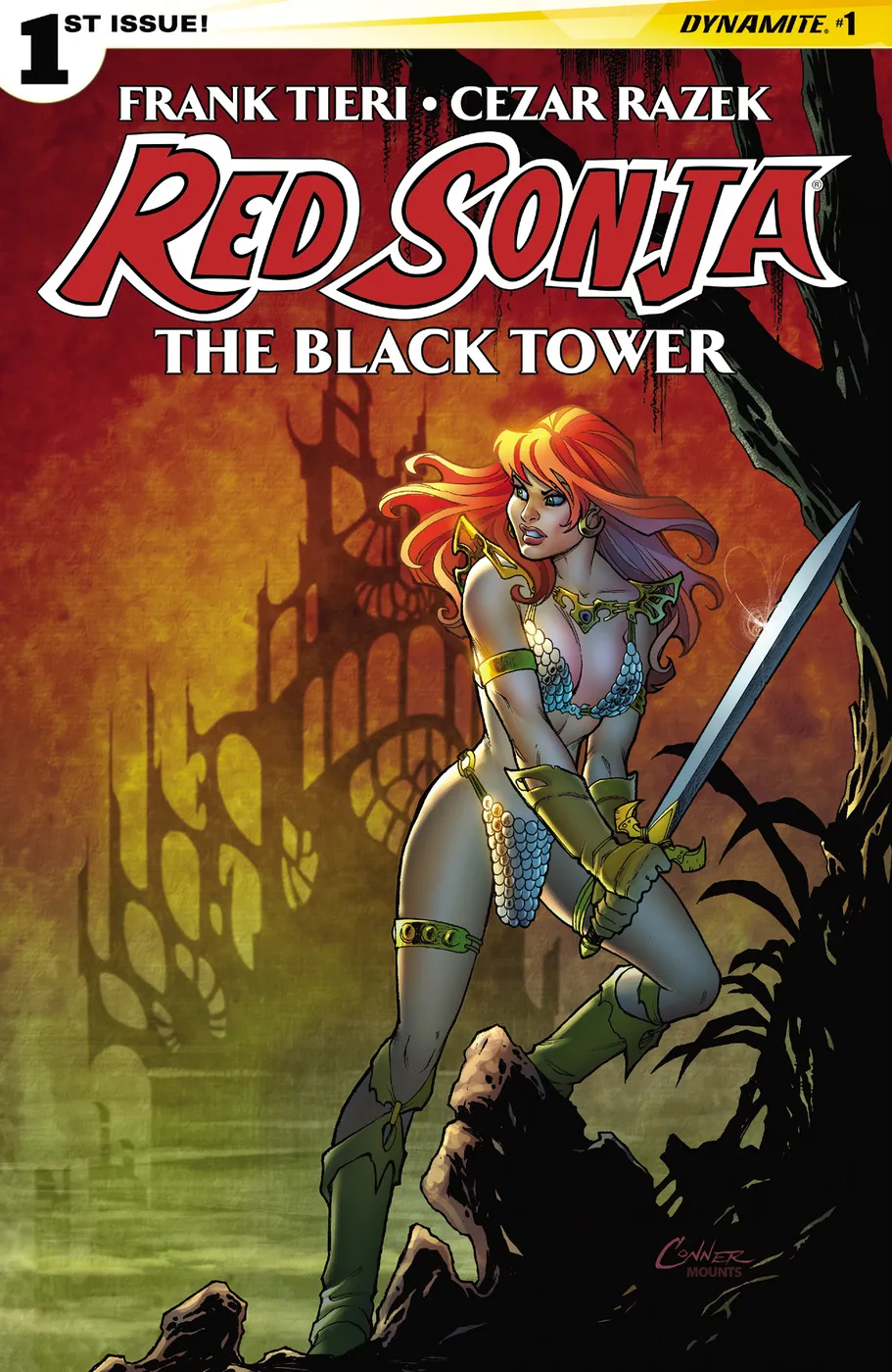 Cover of Red Sonja: The Black Tower #1