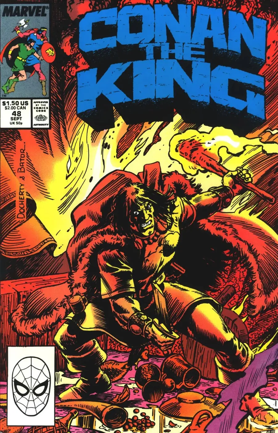 Cover of Conan the King #48