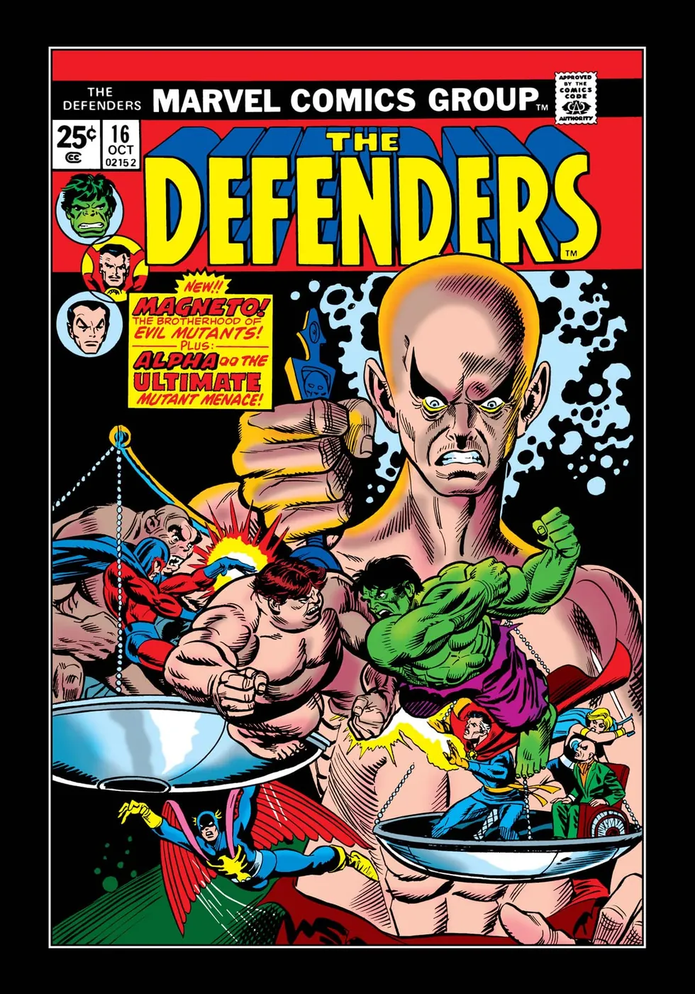 Cover of The Defenders #16