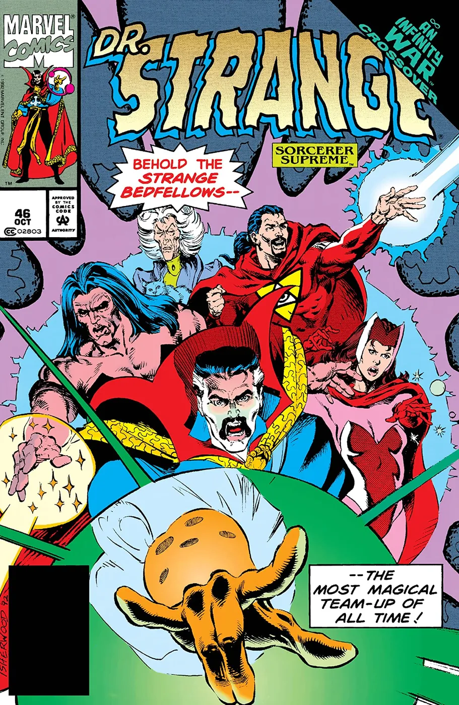 Cover of Doctor Strange, Sorcerer Supreme #46