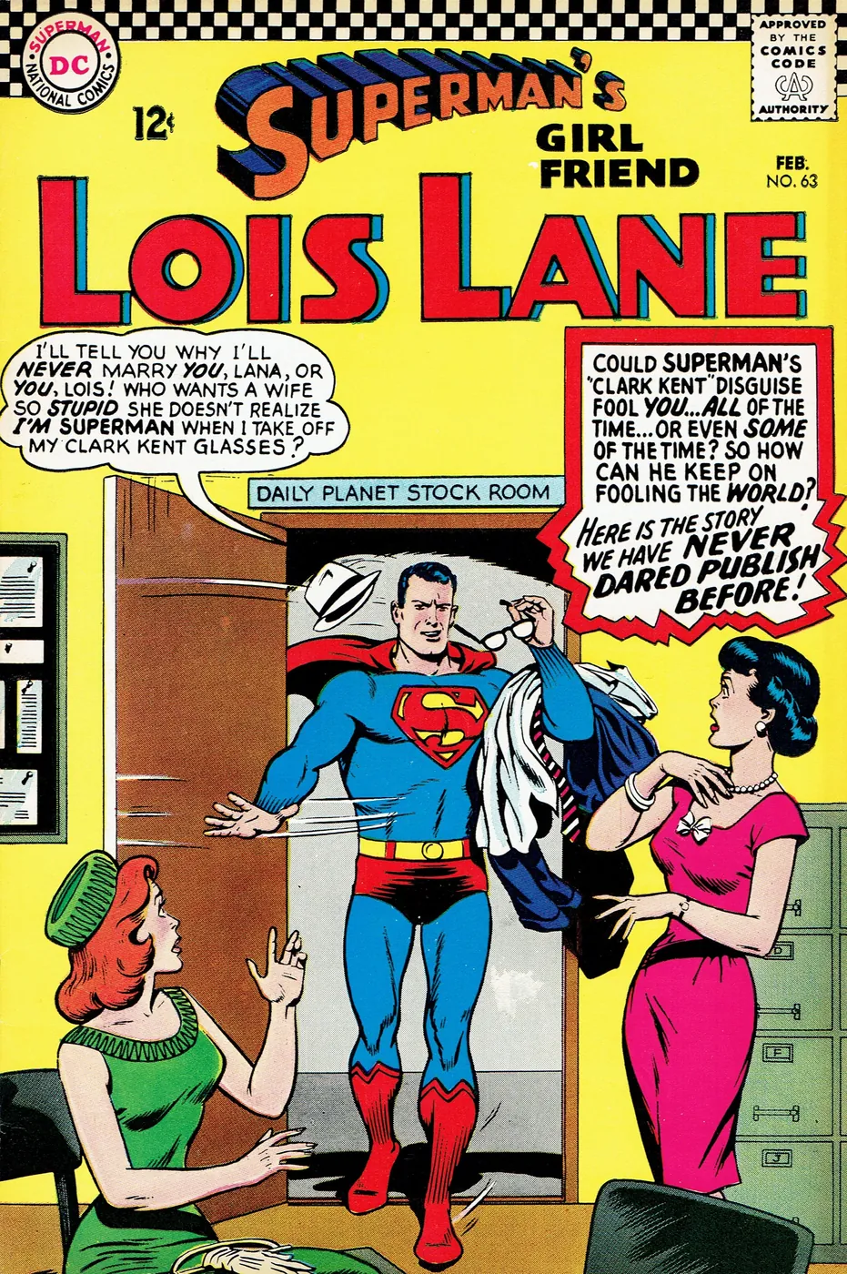 Cover of Superman's Girl Friend, Lois Lane #63