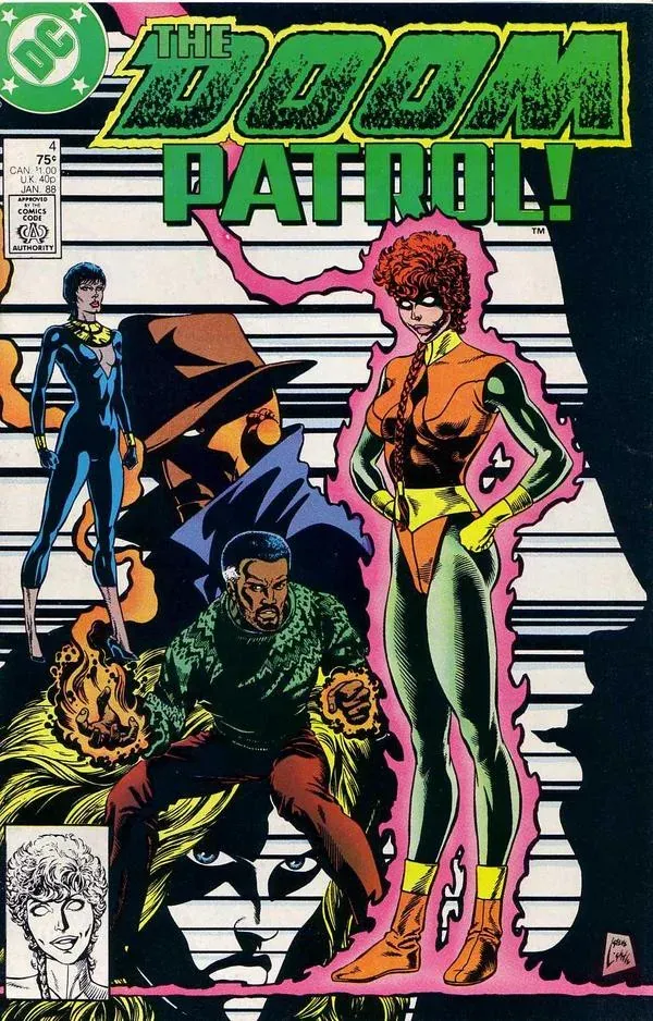 Cover of Doom Patrol #4