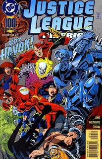Cover of Justice League America #100