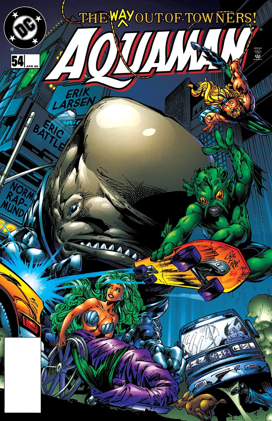 Cover of Aquaman #54