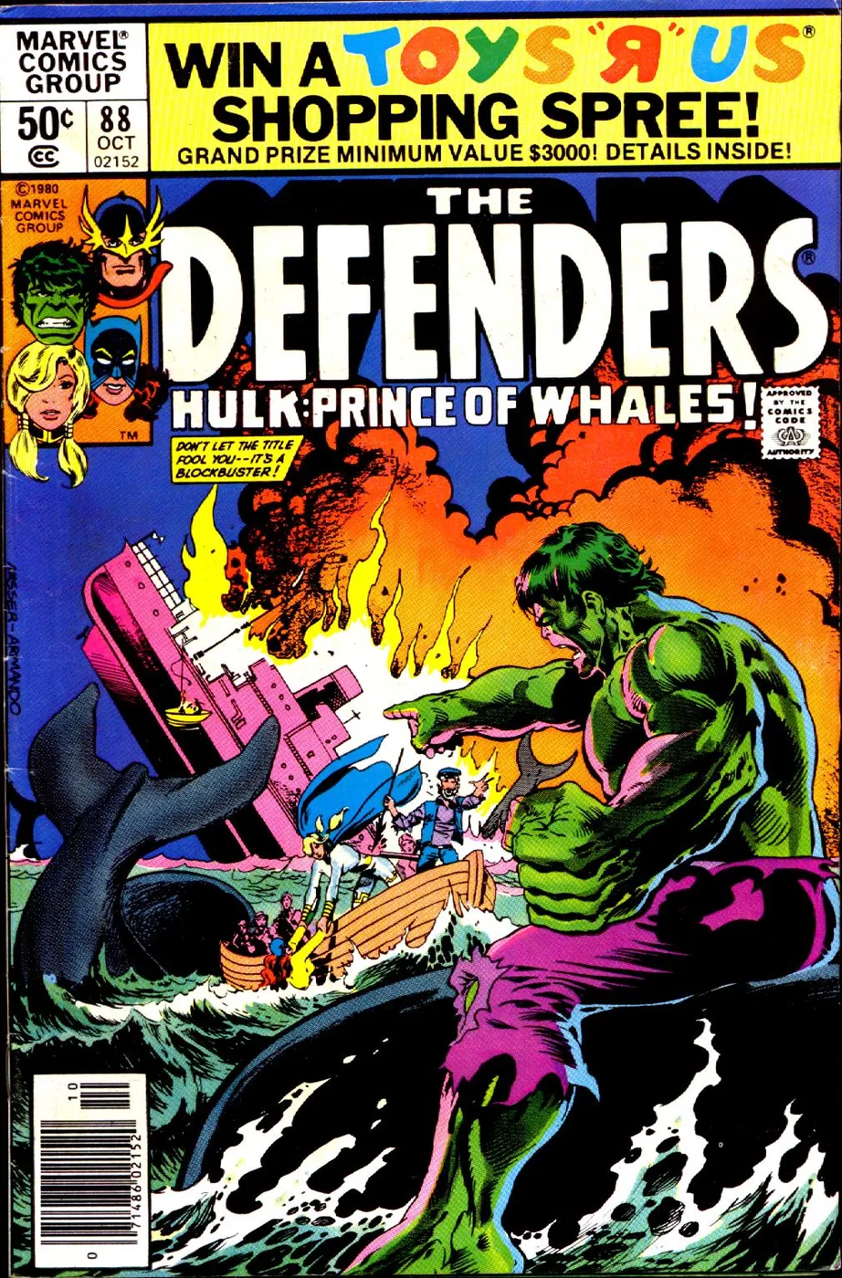 Cover of The Defenders #88