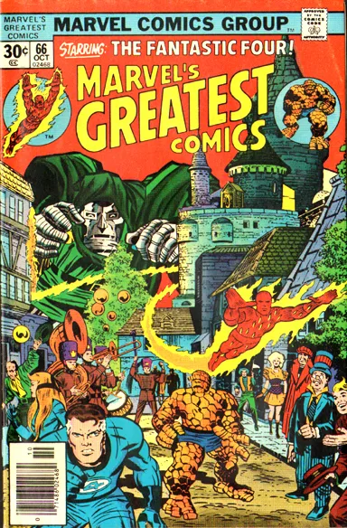 Cover of Marvel's Greatest Comics #66