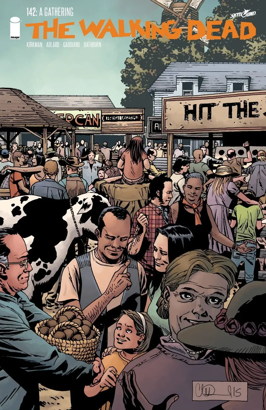 Cover of The Walking Dead #142