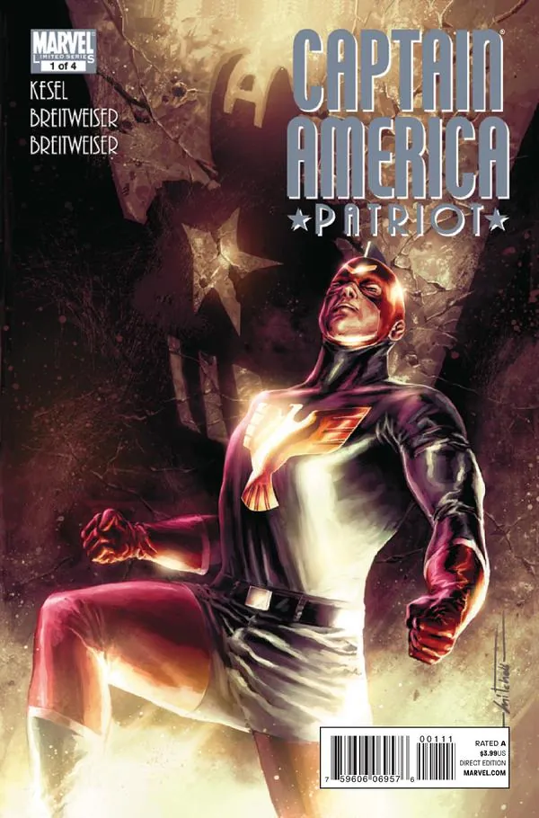 Cover of Captain America: Patriot #1