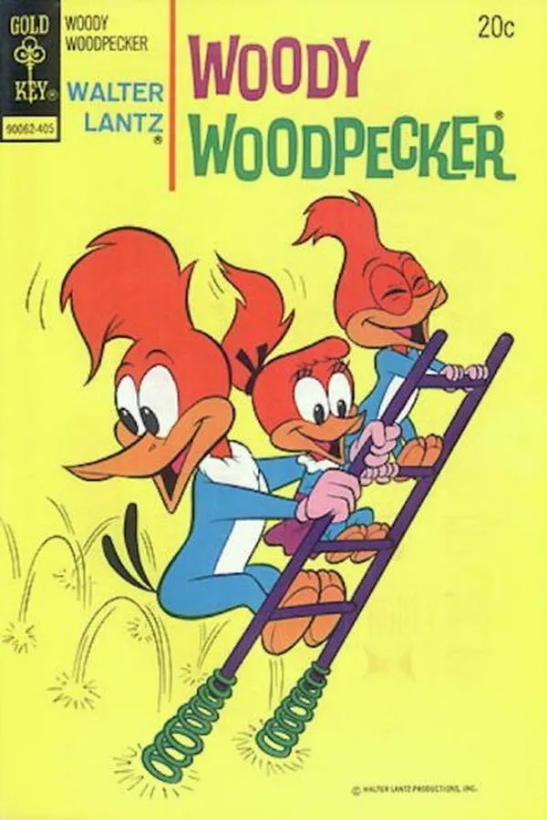 Cover of Walter Lantz Woody Woodpecker #136