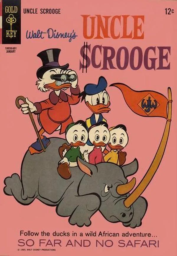 Cover of Walt Disney Uncle Scrooge #61